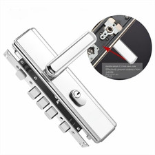 Stainless Steel Security Door Lock Heavy Duty Entrance Door Lock  Inside Door