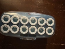 BaBylissPRO Nano Titanium 12 Jumbo Hot Rollers Hairsetter BABNTCHV15 Tested