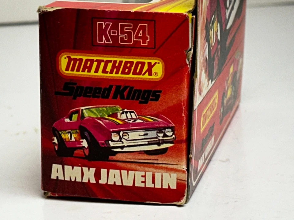 Matchbox Speed Kings K-54 AMX Javelin with Original Box - Image 4 of 4
