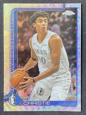 Max Christie 2025-26 Topps Chrome Wave Refractor Base #33