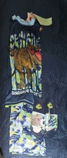 Boys 6/7 jurassic worls Sleepwear Short Set With Matching Shoes Brand New Tags