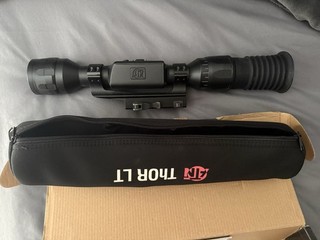 ATN Thor LT Thermal Night Vision Rifle Scope 3 6x Zoom 160x120 Matte Black