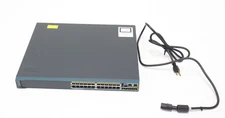 Cisco Catalyst 2960 WS-C2960S-24PS-L 24-Port Gigabit Ethernet Switch 4x SFP 370W