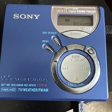 Sony MZ-NF610 MD Minidisc Recorder Player NetMD Walkman Cassettes -parts/Repair