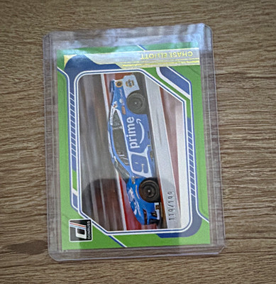 Donruss NASCAR Chase Elliott Green Parallel #119 Serial Numbered /99