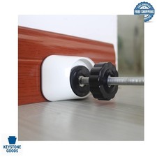 White Baby Gate Extender  Wall Protector Kit - Adds 1.1-3.5 Inches for Stair...