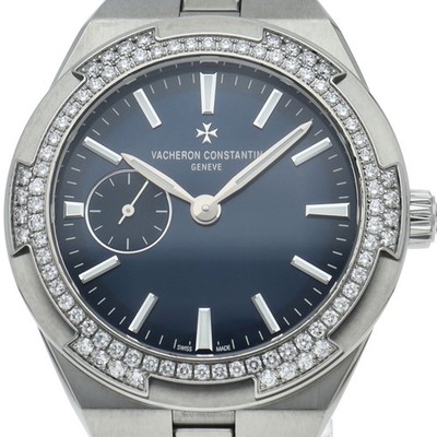 VACHERON CONSTANTIN Overseas Automatic 37mm Diamond Bezel Blue 2305V/100A-B1...
