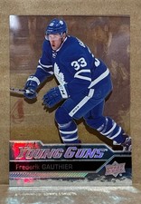2016-17 Frederik Gauthier Upper Deck Clear Cut Young Guns #460