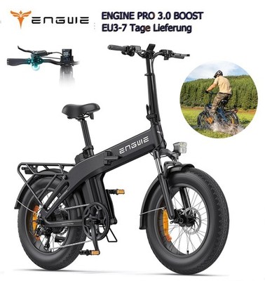 ENGWE ENGINE PRO 3.0 Boost Elektrofahrrad 250 W 48 V 15 Ah,25 km/h 8 Gäng E-Bike