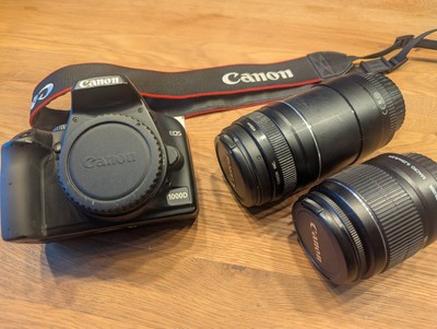 Canon EOS 1000 D Kamera + 2 Objektive