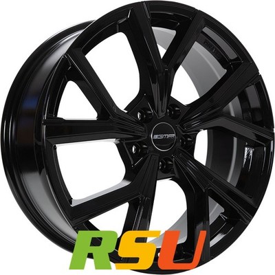 GMP Mentor black glossy 7.5x18'' ET38 LK5 100 ML 57.1 Alufelgen 18 Zoll