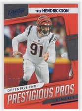 #PP-THN Trey Hendrickson 2024 Panini Prestige Prestigous Pros Blue 241/249