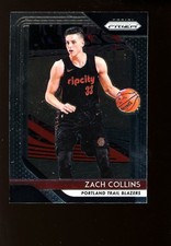 2018 Panini Prizm #141 Zach Collins Portland Trail Blazers QTY