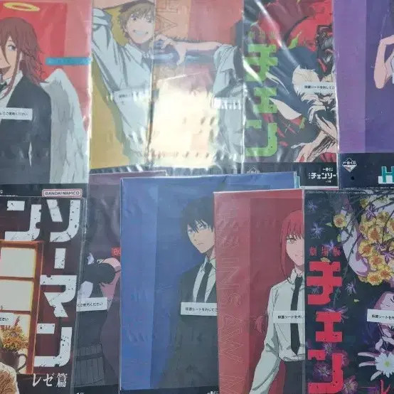 Chainsaw Man Ichiban Kuji Clear Poster - Limited Edition