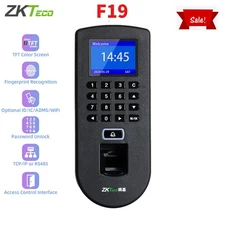 Zkteco F19 TCP/IP Wifi ID IC TCP Fingerprint Time Attendance And Access System