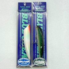 Tackle House Ripple Popper BKRP115 LIP LESS MINNOW BKLMI1518 Set of2