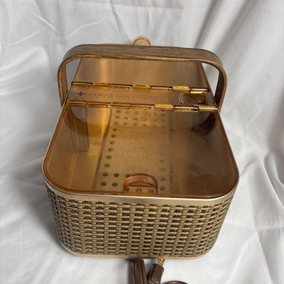 Vtg Salton Cosmopolitan Hot Basket Electric Bread Bun Warmer 1977