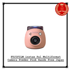 FUJIFILM instax Pal Multiformat Camera Powder Pink Hands Free Japan