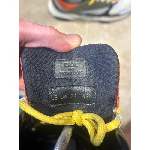 Size 9 - Dior B22 Sneaker ‘Olive Orange’ - Picture 7 of 9