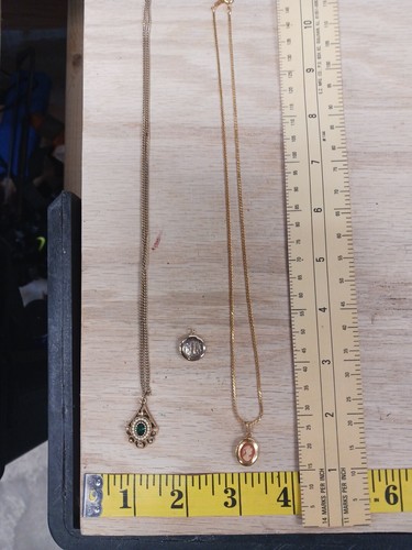 Vintage Necklace Lockett Avon Picture Lockett Necklace Cosmetic Jewelry Lot - Picture 15 of 21