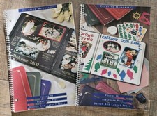 Lot of 2 CREATIVE MEMORIES Design Layout Idea Books Volume 6 3 vintage