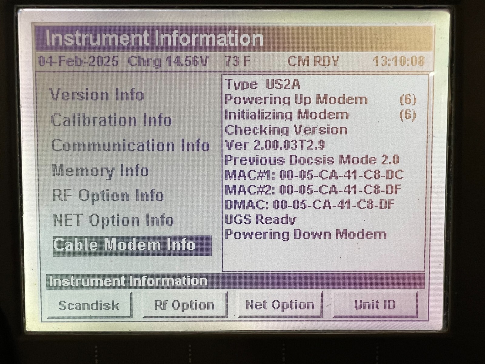 Trilithic 860DSPi Multi-Function Interactive Cable Analyzer