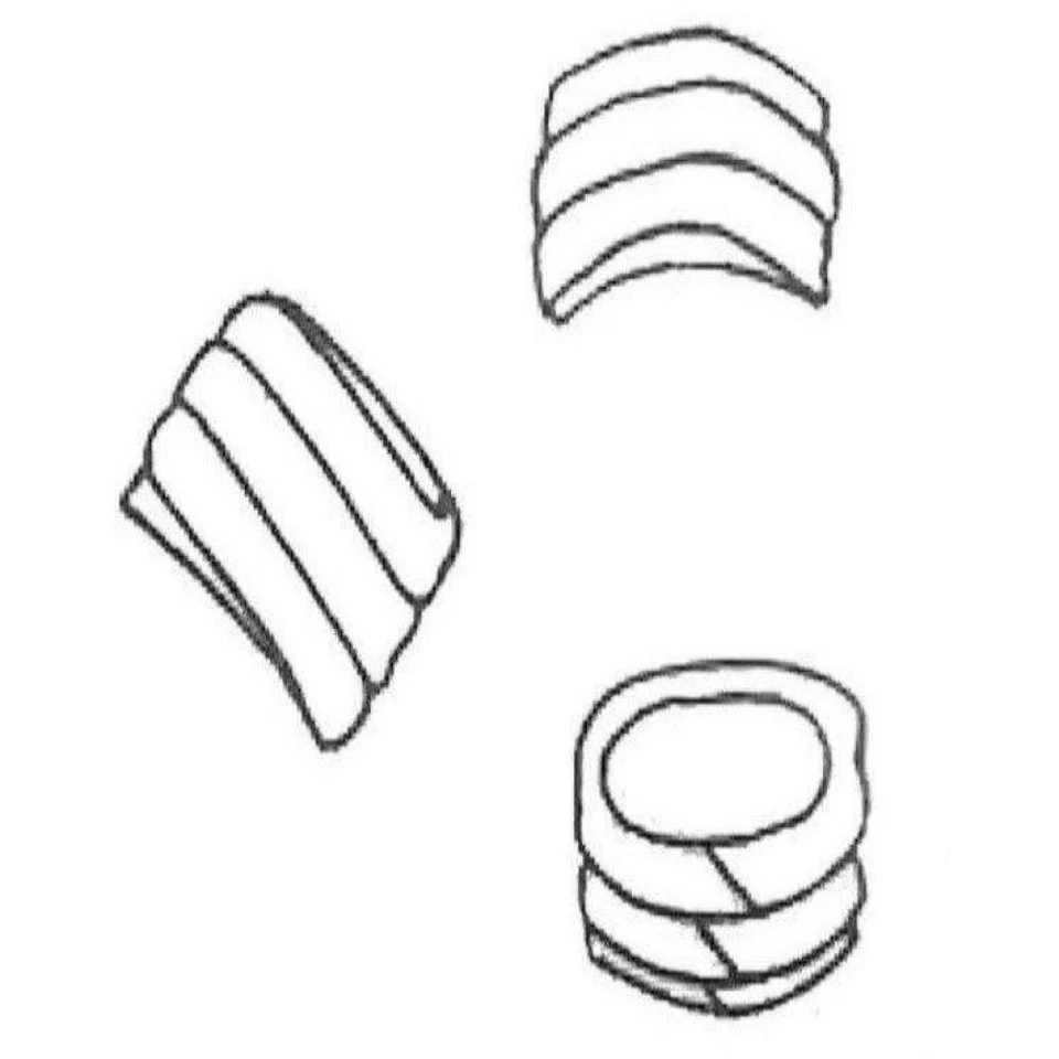 1960s Pattern, Mod Turban Hats - Head=One size fits all - Image 2 of 2