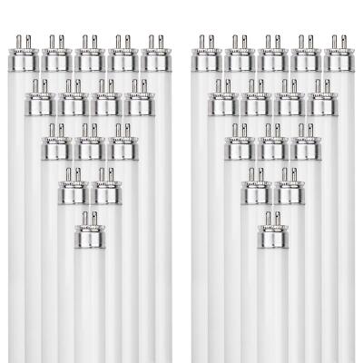 40 Pack Sunlite F14T5/830 14-Watt T5 Linear Fluor Lamp Mini Bi Pin Base 3000K