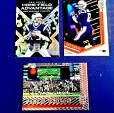 2018 ELITE TOM BRADY FIELD VISION RARE PINK + 2017 HOME ADVANTAGE + 2018F