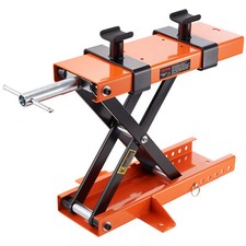 Vevor Motorcycle Lift Scissor Jack Stand 1100 Lb With Saddle Atv Lift Dirt Bike