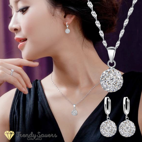Sparkling Floating 925 Sterling Silver 