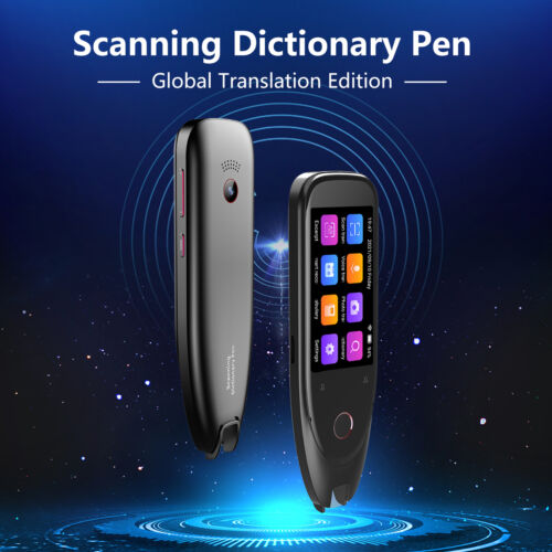 Penna Traduttore Registratore Traduzione Vocale Dizionario Elettrico Macchina Touchscreen E4E3 - Foto 7 di 12