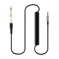 Coiled Spring Audio Cable For beyerdynamic DT240Pro DT 240 Pro headphones