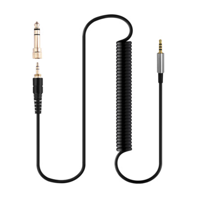 Coiled Spring Audio Cable For JBL C45BT E65BTNC E35 E40BT E500BT J56BT Tour ONE