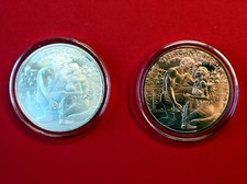 2023 Medieval Legends-TRISTAN & ISOLDE 1 oz. Silver & 1 oz. Copper Rounds, Caps. 57.00 per troy oz