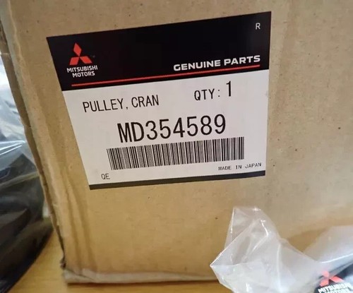 MITSUBISHI Genuine Delica Space Gear PD6W PF6W PULLEY CRANKSHAFT MD354589 - Picture 2 of 2