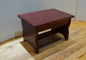 10 Tall 11x16 Handcrafted Heavy Duty Solid Wood Step Stool Bedside Image Is Loading 10 034 Tall 11x16 Handcrafted Heavy Duty Solid