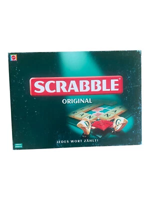 Scrabble Original Mattel 1999 Rarität Sammlung Retro Selten Vintage - Bild 1 von 4