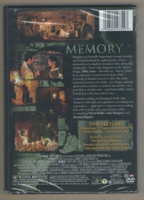 MEMORY new dvd BILLY ZANE ANN-MARGRET DENNIS HOPPER TRICIA HELFER