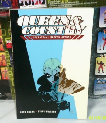  SC TPB first print 2002 Oni Press Queen & Country operation: Broken Ground
