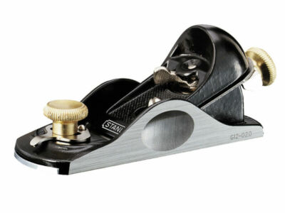 Stanley STA512020 9 1/2 voll verstellbare Blockplane mit Aufbewahrungstasche 5-12-020