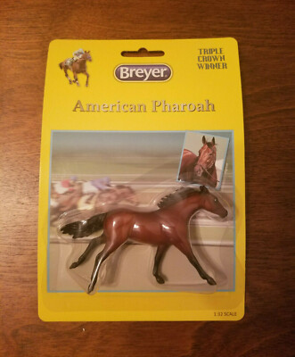 Breyer American Pharoah *Triple Crown Winner* Stablemate - New