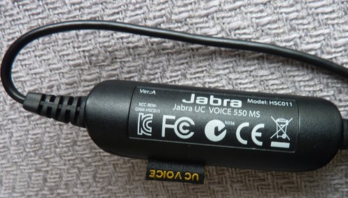 Jabra UC Voice 550 USB Over the Ear Headset HSC011 - Bild 2 von 3