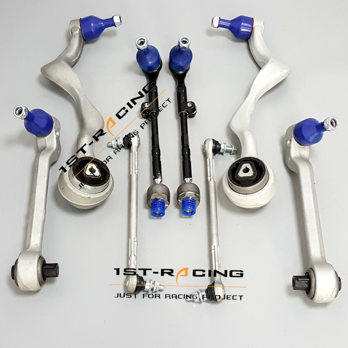 4x Front Outer Tie Rod Sway Bar Links For BMW 525i 530i 2004-2007