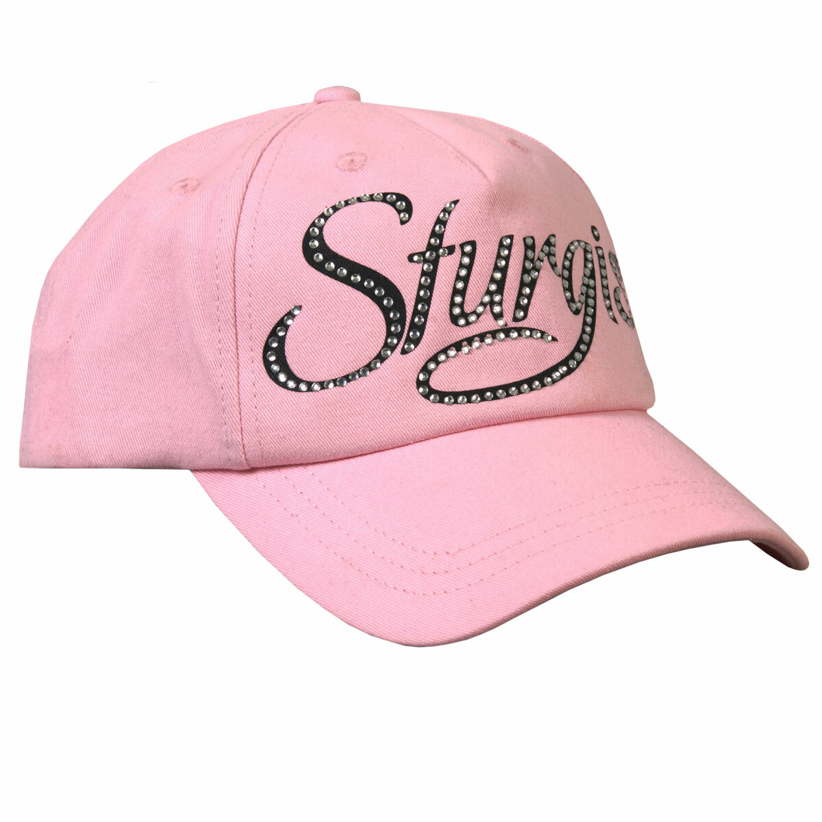 Sturgis Pink Bling Bike Week Motorcycle Rally Biker Cap  display picture 1