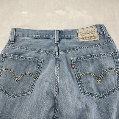 Levis 559 Jeans 34x34 Blue Demin Relaxed Straight White Tag Light