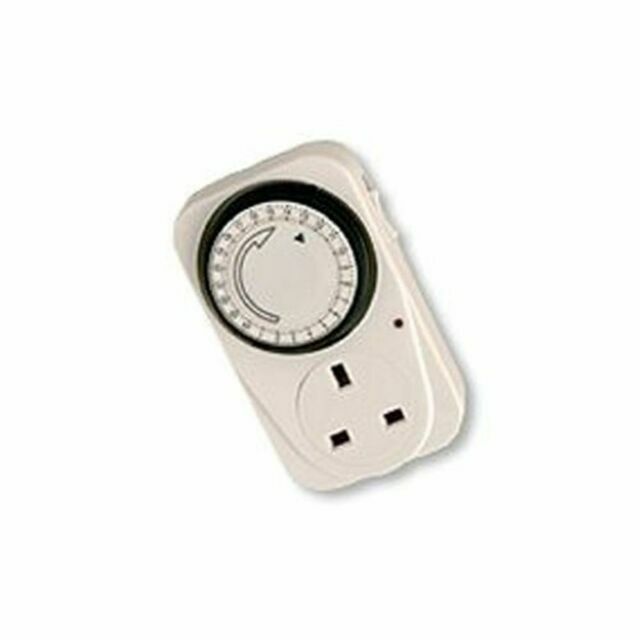 Masterplug TMS24/3 Pack of Mechanical 24 Hour Mains Timers for sale ...