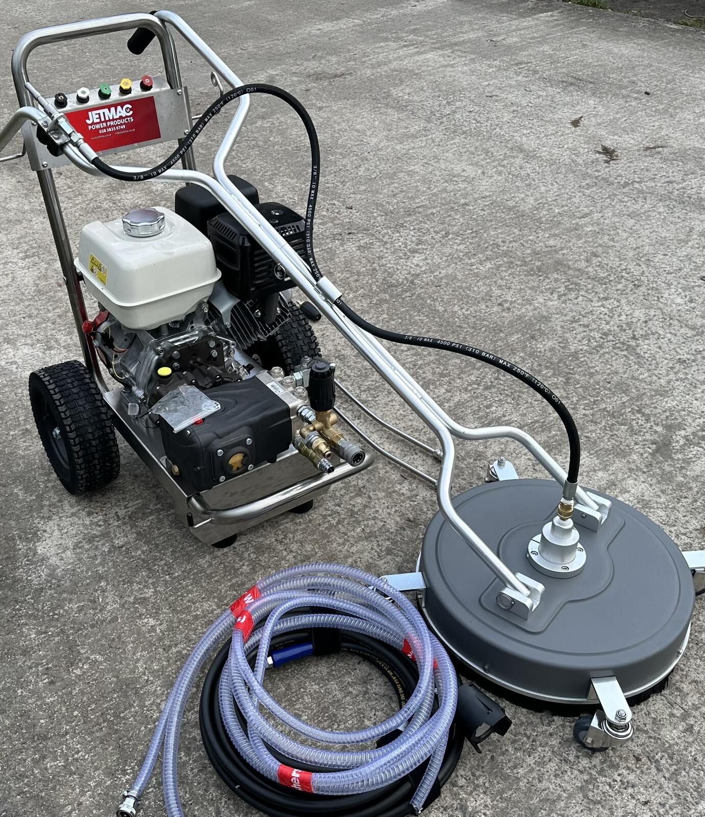 Honda Gx 390 Pressure washer Jetwasher Powerwasher 21 litre Gearboxed