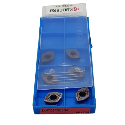 x6 Kyocera Carbide Inserts ZXMT 09T3 06GH Tips PR1230 IS7