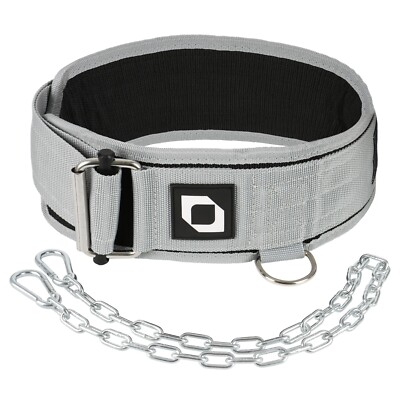 Optimance Multi Purpose Weight Lifting Belt Weighted Dip Belt